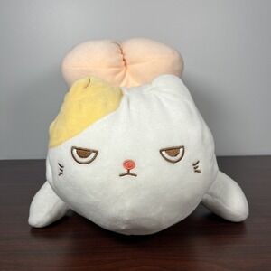 RARE MINISO Sassy Cat Shrimp Sushi Ebi plush Stuffed Animal‎ 13.8" Angry Cat